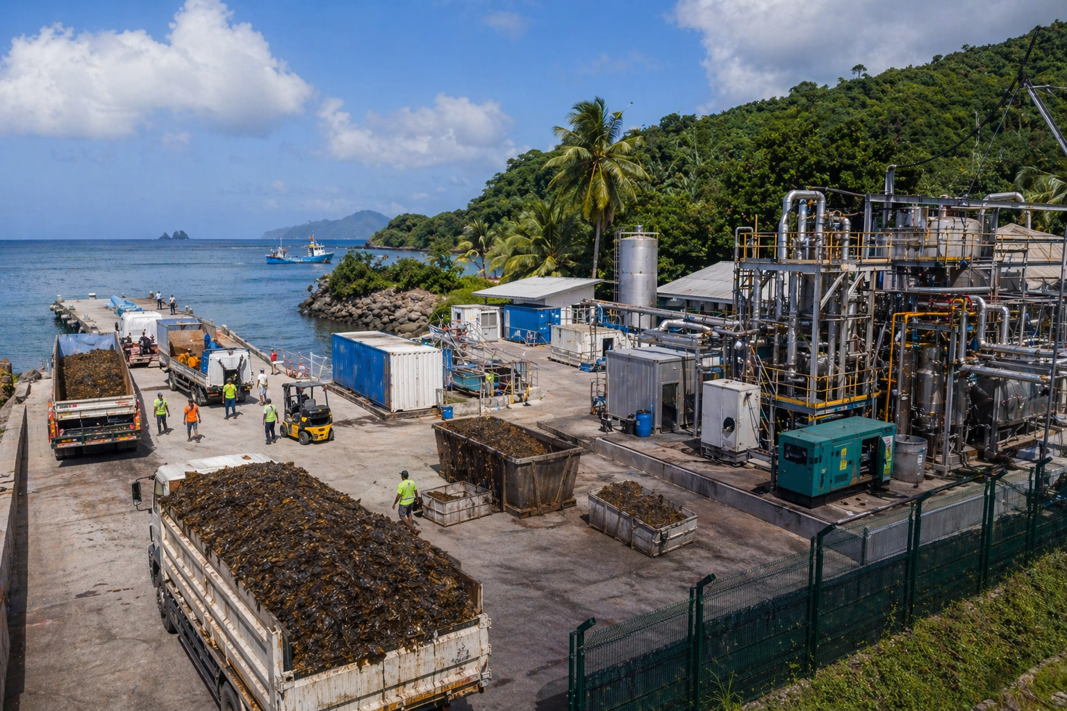 Industrial demonstration, Martinique