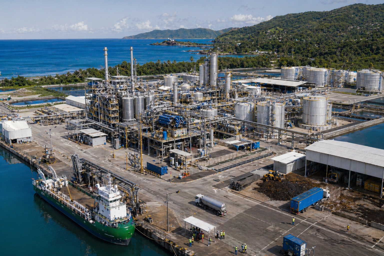 First industrial platform